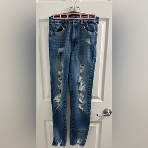 Aeropostale super high rise curvy jegging